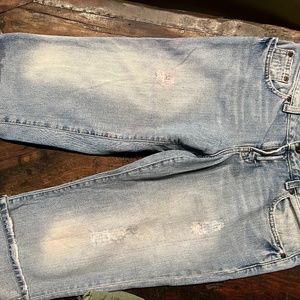 BKE denim capri jeans size 30